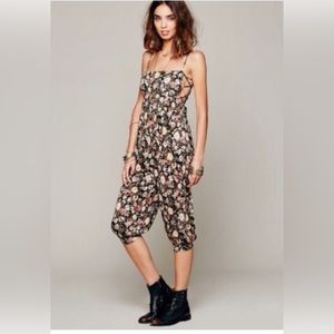 Vintage Nightcap Clothing x Free People Floral Romper